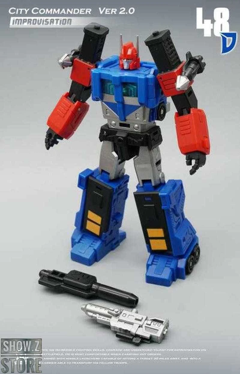 MechFansToys MF48D City Commander Ultra Magnus Version 2.0 Diaclone Color Scheme 7 MechFansToys MF48D City Commander Ultra Magnus Version 2.0 Diaclone Color Scheme - Image 7