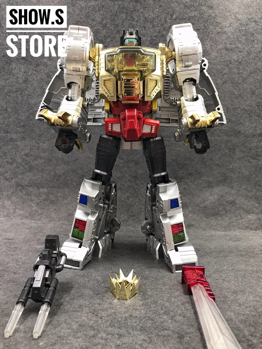 4th Party Masterpiece MP-08 Oversized Grimlock G1 Colors Scheme 3 4th Party Masterpiece MP-08 Oversized Grimlock G1 Colors Scheme - Image 3