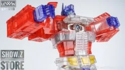 Lewin Resources LW-01B Optimus Prime Clear Limited Edition W/ LED -Figure Forge Outlet Store fa764ce24c