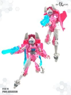 IronFactory IF-EX16 Pink Assassin Arcee 8 IronFactory IF-EX16 Pink Assassin Arcee -Figure Forge Outlet Store fc40018378
