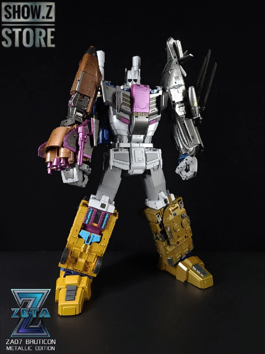 Zeta Toys ZA-07 Bruticon Bruticus Metallic Edition Full Set Of 5 4 Zeta Toys ZA-07 Bruticon Bruticus Metallic Edition Full Set Of 5 - Image 4