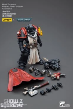 JoyToy Source 1/18 Warhammer 40K Black Templars Primaris Sword Brethren Granbertus 13 JoyToy Source 1/18 Warhammer 40K Black Templars Primaris Sword Brethren Granbertus -Figure Forge Outlet Store ff8292669c