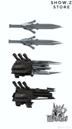 Mr-Bucket MR-02 Weapons Upgrade Kit Unique Toys UT R-01 Peru Kill AOE Lockdown -Figure Forge Outlet Store ff8364b06d