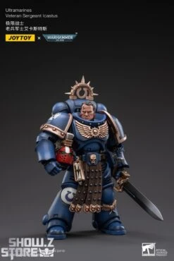 JoyToy Source 1/18 Warhammer 40K Space Ultramarines Veteran Sergeant Icastus -Figure Forge Outlet Store ffd9642307
